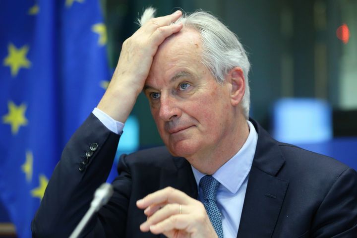 Michel Barnier and UK chief negotiator David Frost held talks on Friday morning after a week of negotiations