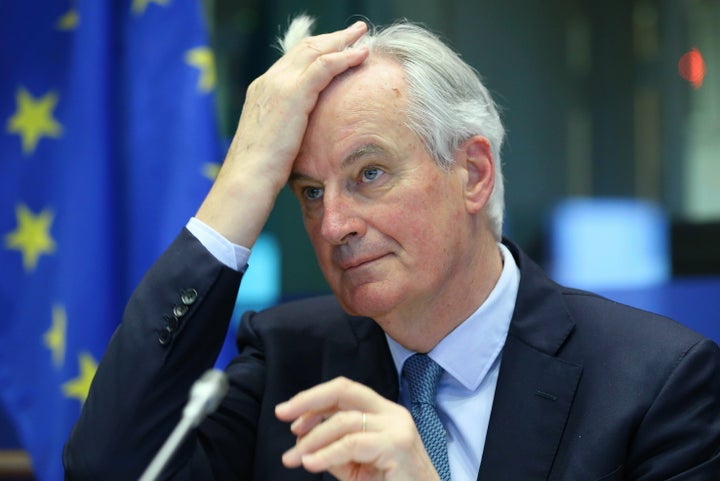 Michel Barnier and UK chief negotiator David Frost held talks on Friday morning after a week of negotiations