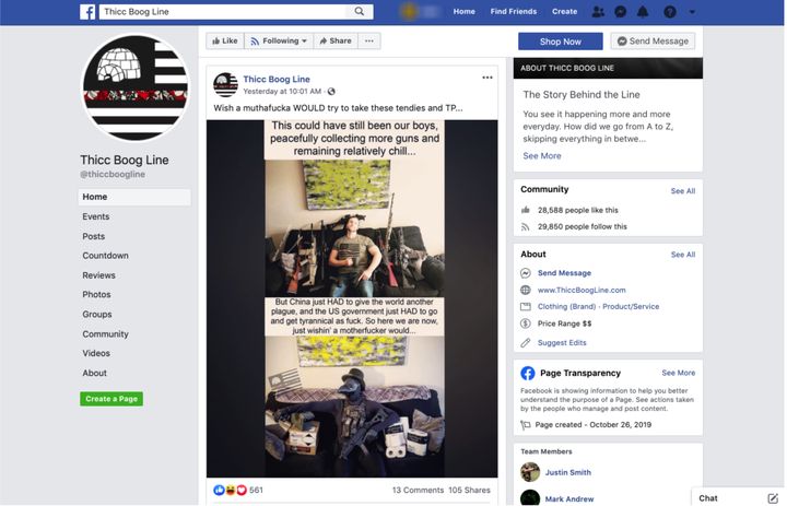 There are 125 anti-government extremist groups on Facebook devoted to the "boogaloo," a far-right term for what they believe is a coming civil war. The groups have proliferated during the coronavirus crisis.