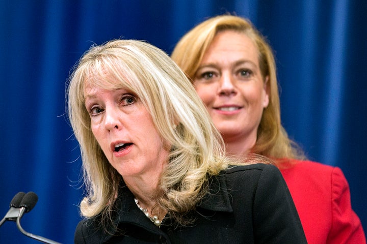 Minister Merrilee Fullerton takes questions at Queen's Park in Toronto.