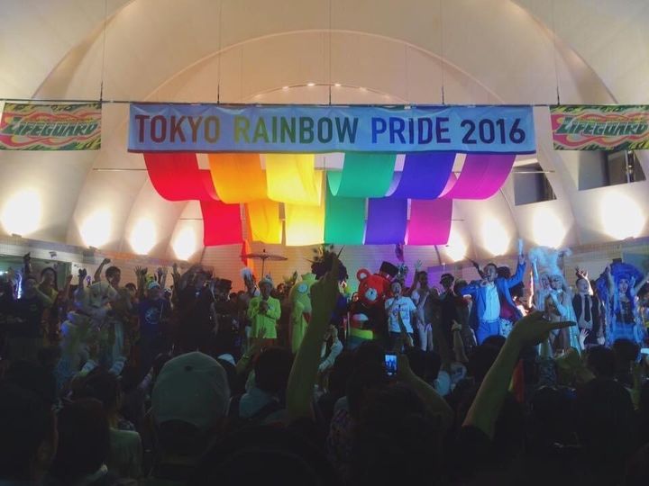 初めてボランティアスタッフとして関わった「TOKYO RAINBOW PRIDE 2016」ステージのラスト。