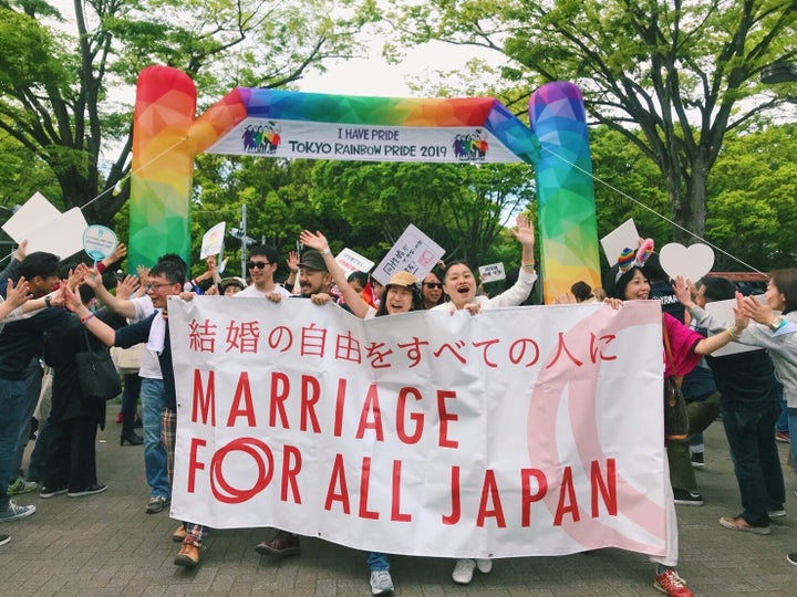 TOKYO RAINBOW PRIDE 2019で撮った写真