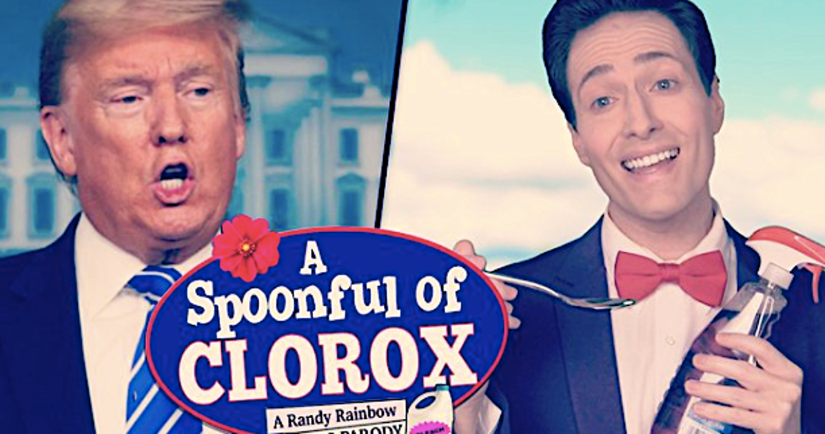 ‘A Spoonful Of Clorox’: Randy Rainbow Channels Mary Poppins In Anti-Trump Parody