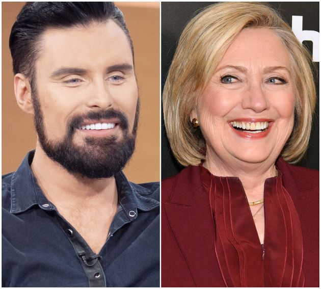 Rylan Clark-Neal and Hillary Clinton