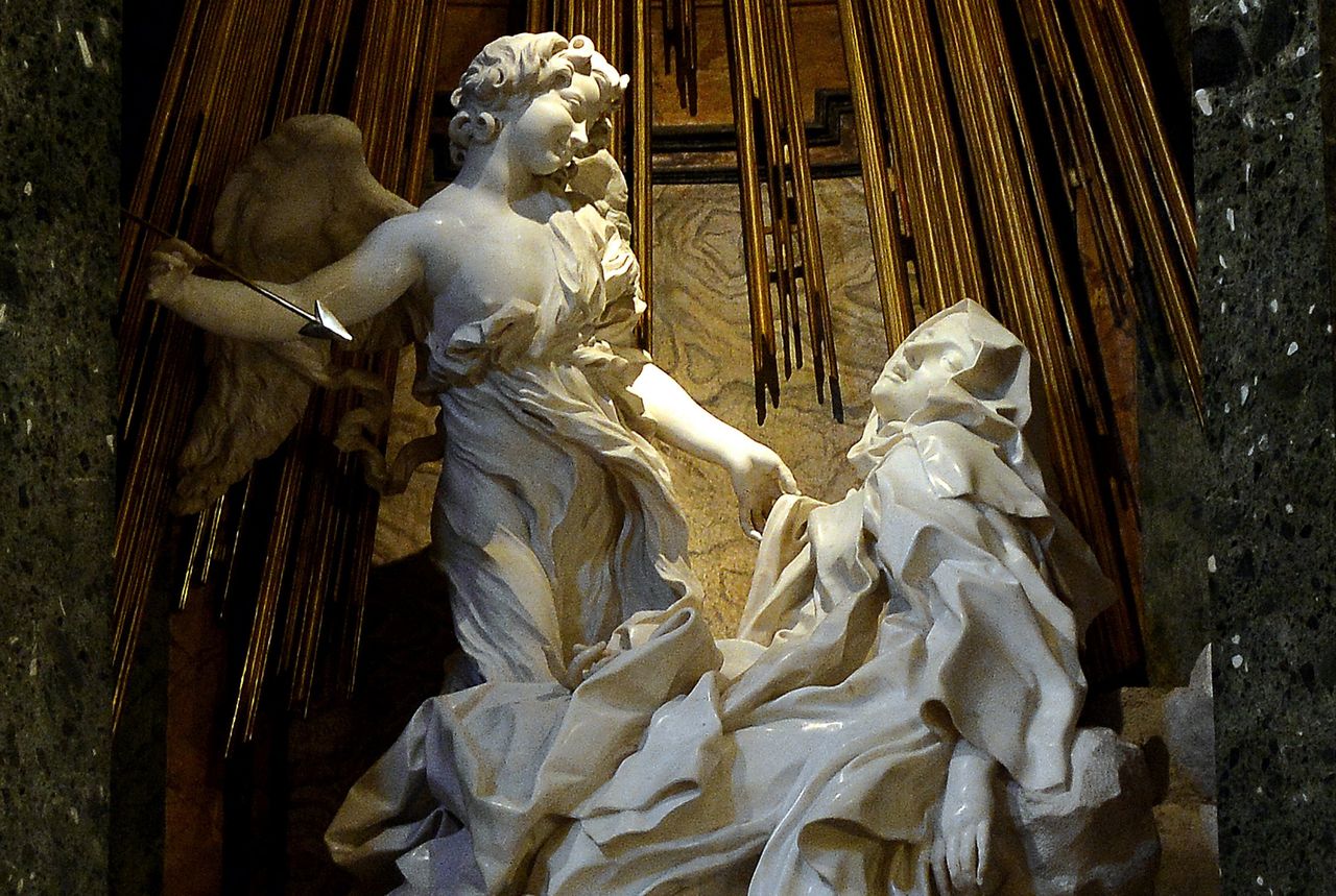 Η έκσταση της Αγίας Τερέζας του Μπενίνι (Photo credit should read FILIPPO MONTEFORTE/AFP via Getty Images)