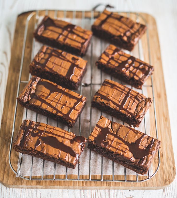 Chocolate praline brownies