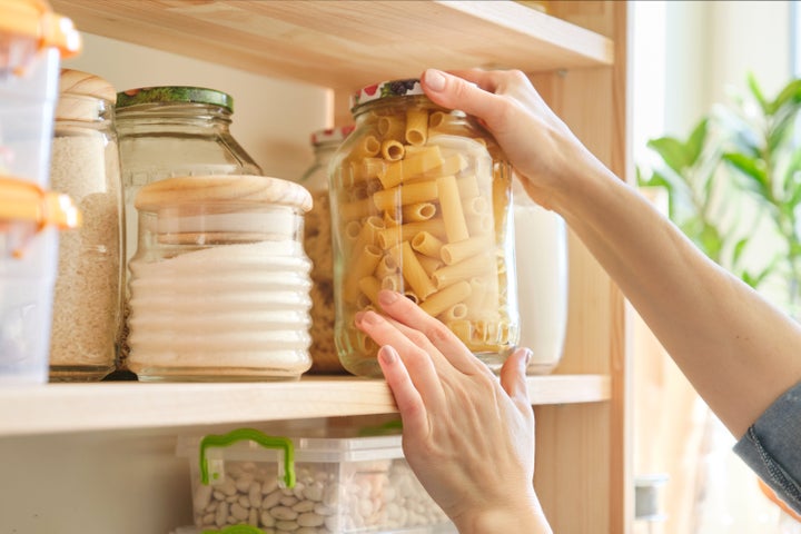 Pasta is one of our go-to pantry staples.