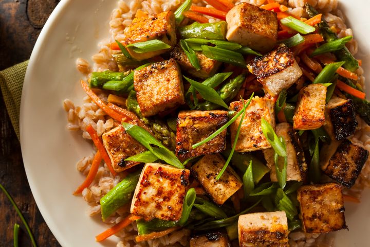 Mmmmmm. Tofu stir fry.