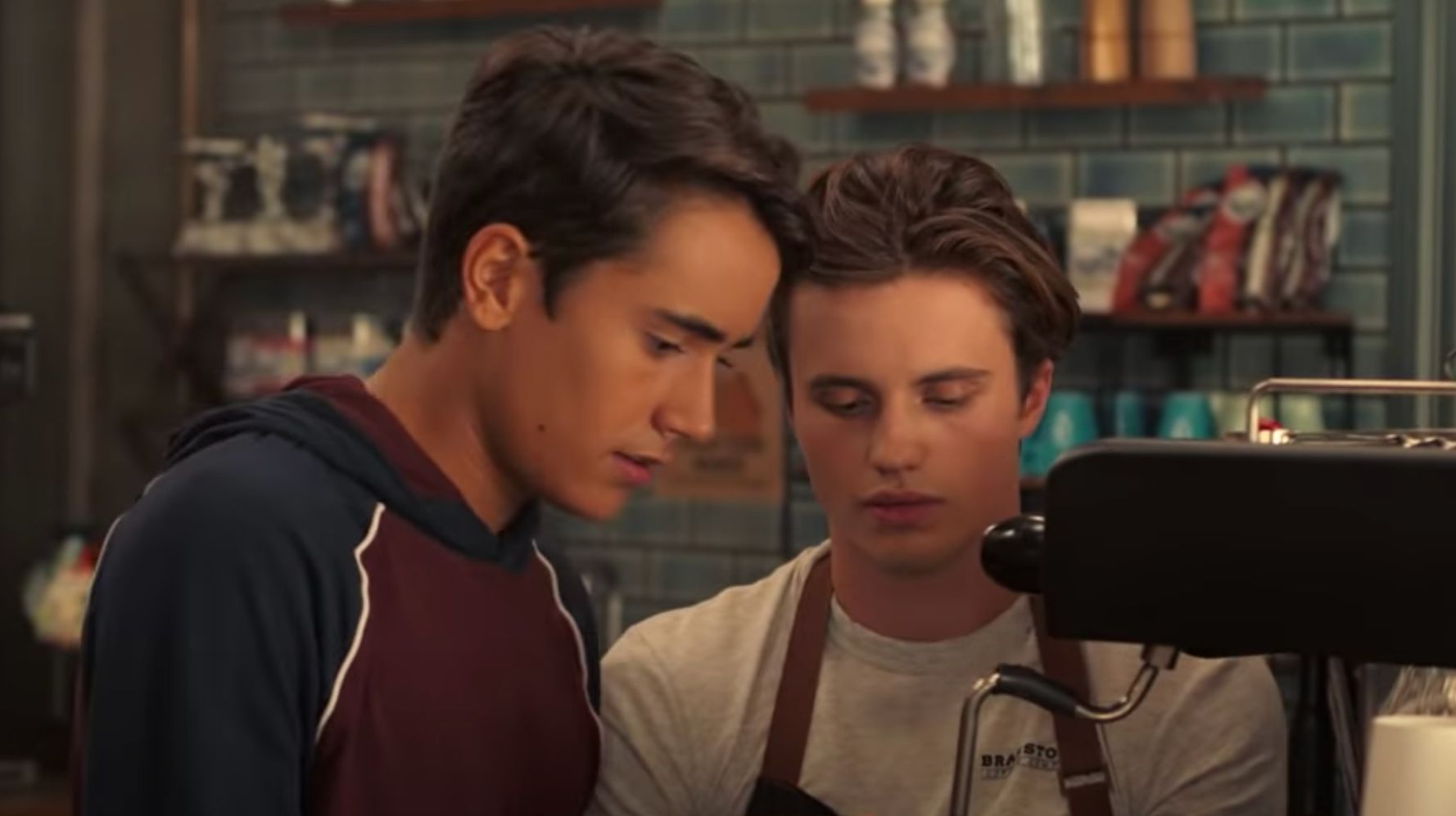 Hulu Teases 'Love, Victor' With A Flirty Gay Barista Exchange.