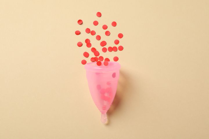 Most menstrual cups can be left in for up to 12 hours. But if you need to empty yours anywhere but the comfort of your own home, it can be removed, emptied and reinserted quickly with minimal risk of infection, experts say.