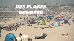 Malgré le coronavirus, des plages de Californie bondées avec la hausse des