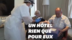 Ces Espagnols âgés logés à l’hôtel pour éviter de contracter le