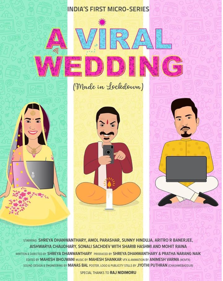 A poster of 'A Viral Wedding'