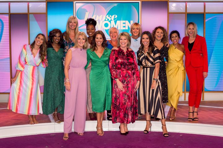The Loose Women team pictured together last year