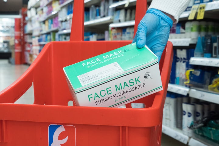 Mascarillas quirúrgicas en Eroski
