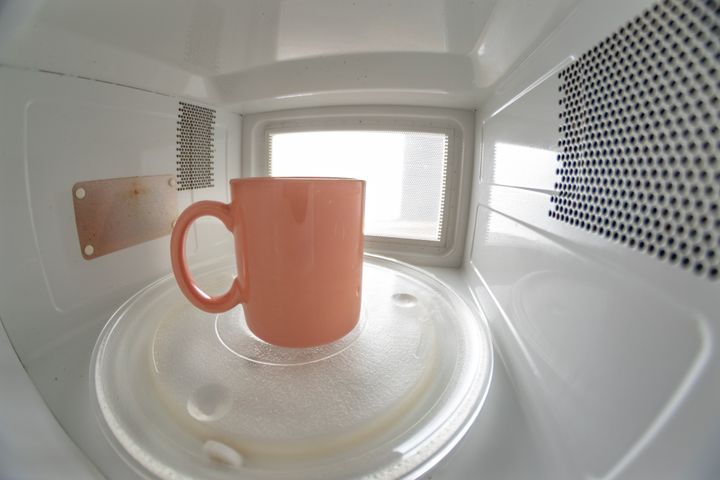 Avoid Reheating Coffee in the Microwave