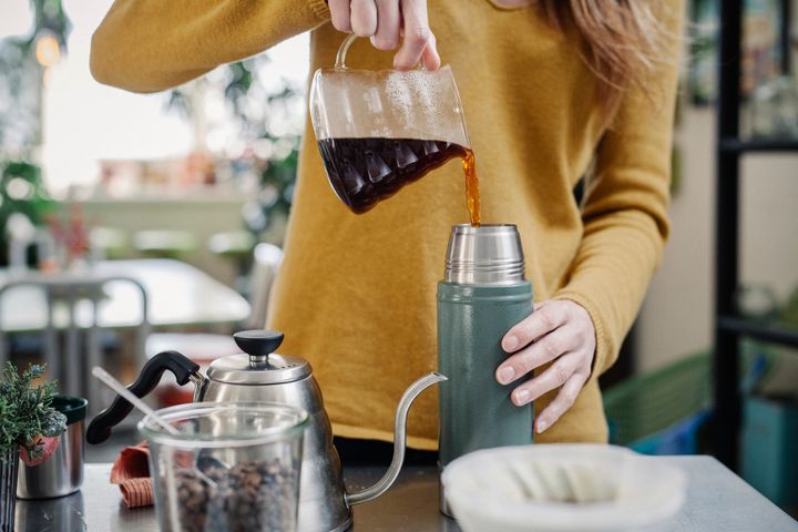 Make the most of your to-go thermoses while you're working from home.