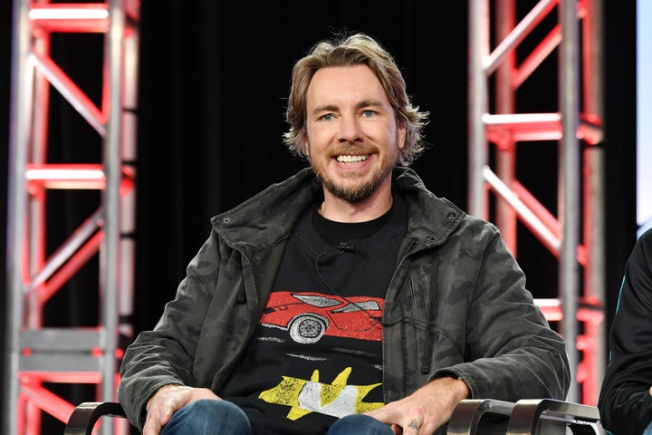 Dax Shepard of "Top Gear America" speaks during the 2020 Winter TCA Press Tour on Jan. 16, 2020 in Pasadena, California.