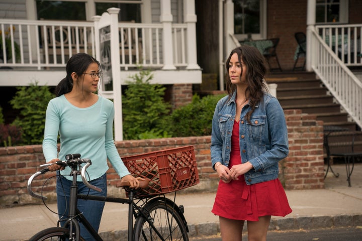 "Seeing an Asian-American be a lead, and also seeing someone who is a non-conventional hero, really appealed to me," Lewis (l