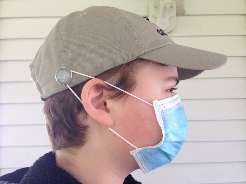 Easy Ways To Keep Your Face Mask From Hurting Your Ears HuffPost Life