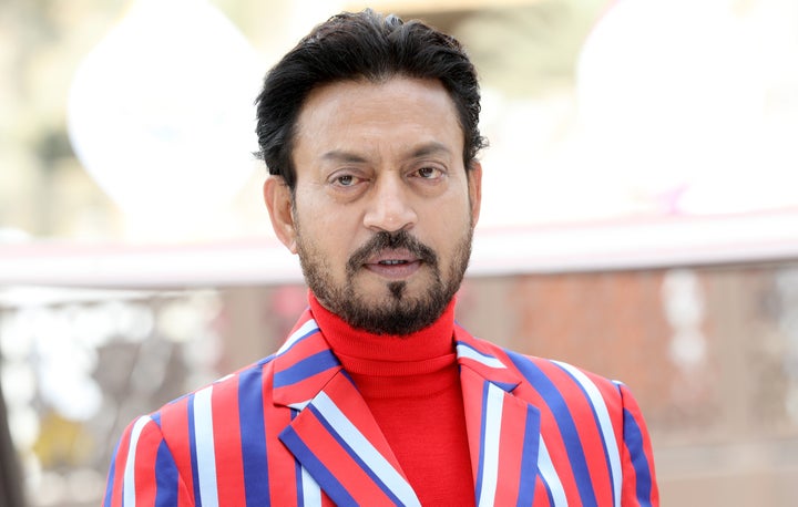 Irrfan Khan at Dubai International Film Festival in 2017.