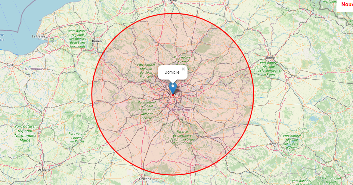 Calculez 100 Km Autour De Chez Vous Pour Le Deconfinement Le Huffpost