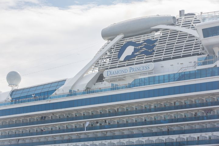 Around 3,600 people were quarantined on board the Diamond Princess cruise ship.