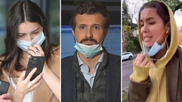 Ana de Armas, Pablo Casado y María Pombo.