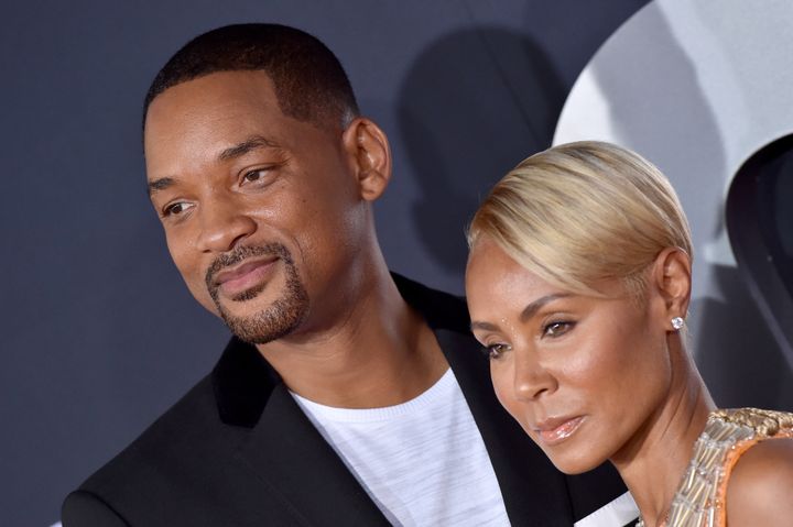 Will Smith and Jada Pinkett Smith attend premiere of "Gemini Man" in October 2019.
