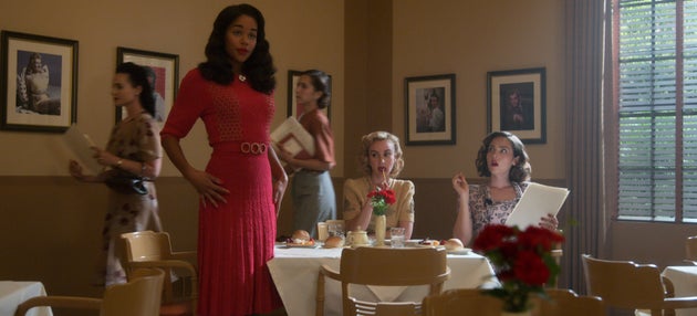 Laura Harrier stars as aspiring actress Camille Washington