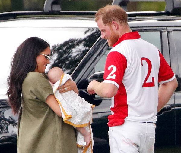 Meghan, Archie and Harry attend the King Power Royal Charity Polo Match, in which Harry was competing for the Khun Vichai Sri