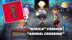 Il rejoue “Africa” de Toto sur Animal Crossing et le résultat est