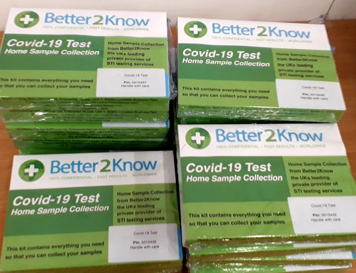Better2Know has been making Covid-19 test kits since February