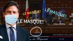 Giuseppe Conte hué au parlement italien pour avoir enlevé son