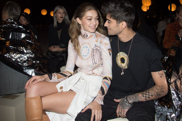 Gigi and Zayn, pictured in 2017
