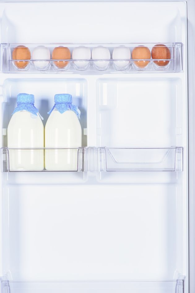 Do NOT keep your dairy products in the fridge door.