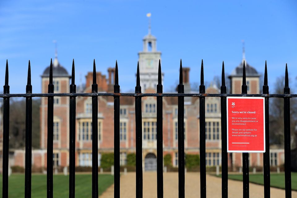 National Trust properties across the UK have been closed for more than a month. 