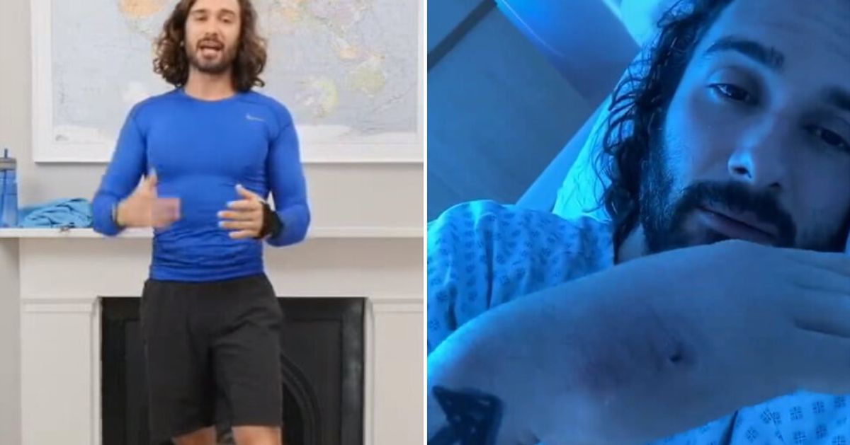 Body Coach Joe Wicks Undergoes Surgery After Hand Balloons Due To Infection Huffpost Uk