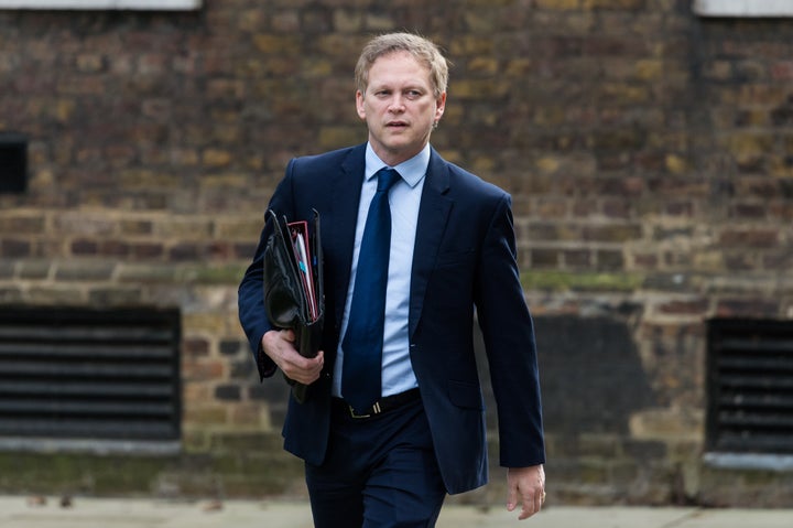 Transport secretary Grant Shapps 