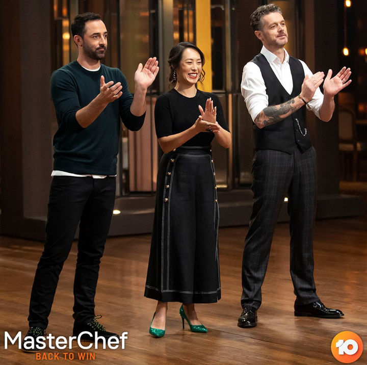 'MasterChef Australia: Back To Win' judges Andy Allen, Melissa Leong and Jock Zonfrillo