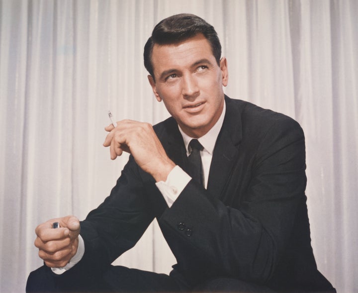 “Rock was a hero because he was resilient, but the tragedy is the fact he had to hold onto a painful secret,” Picking said of Hudson, shown here in 1950.