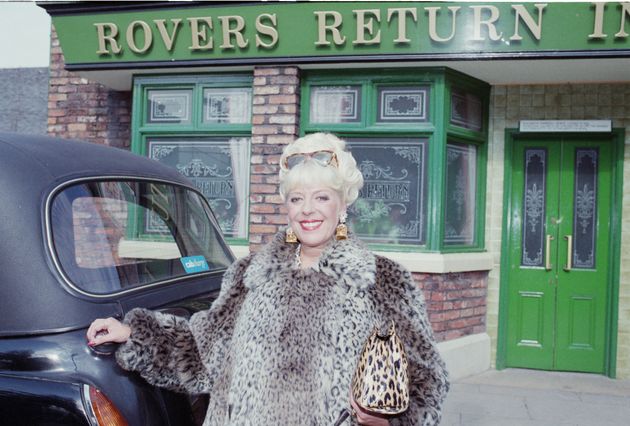 Julie Goodyear as Bet Lynch in 1995