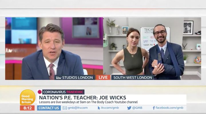 Joe and his wife Rosie appeared on Good Morning Britain