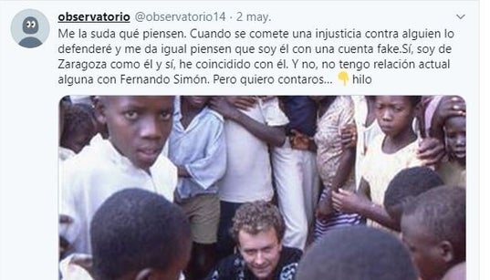 La desconocida historia de Fernando Simón: “Cuando iba a comprar medicinas fue