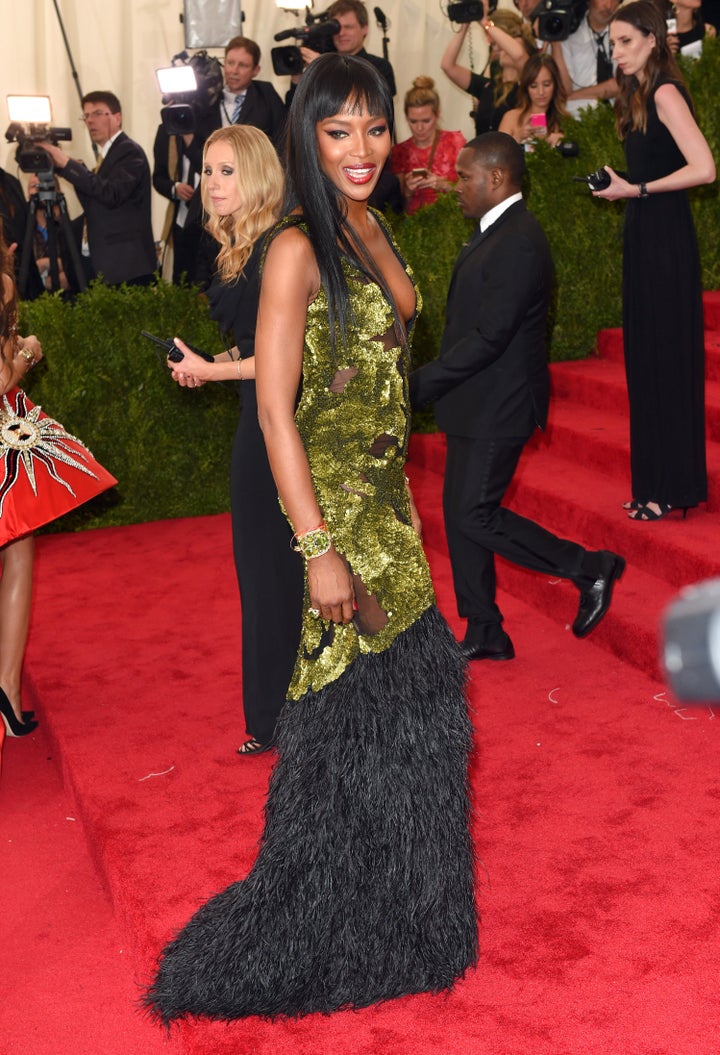 Naomi Campbell at the 2015 Met Gala