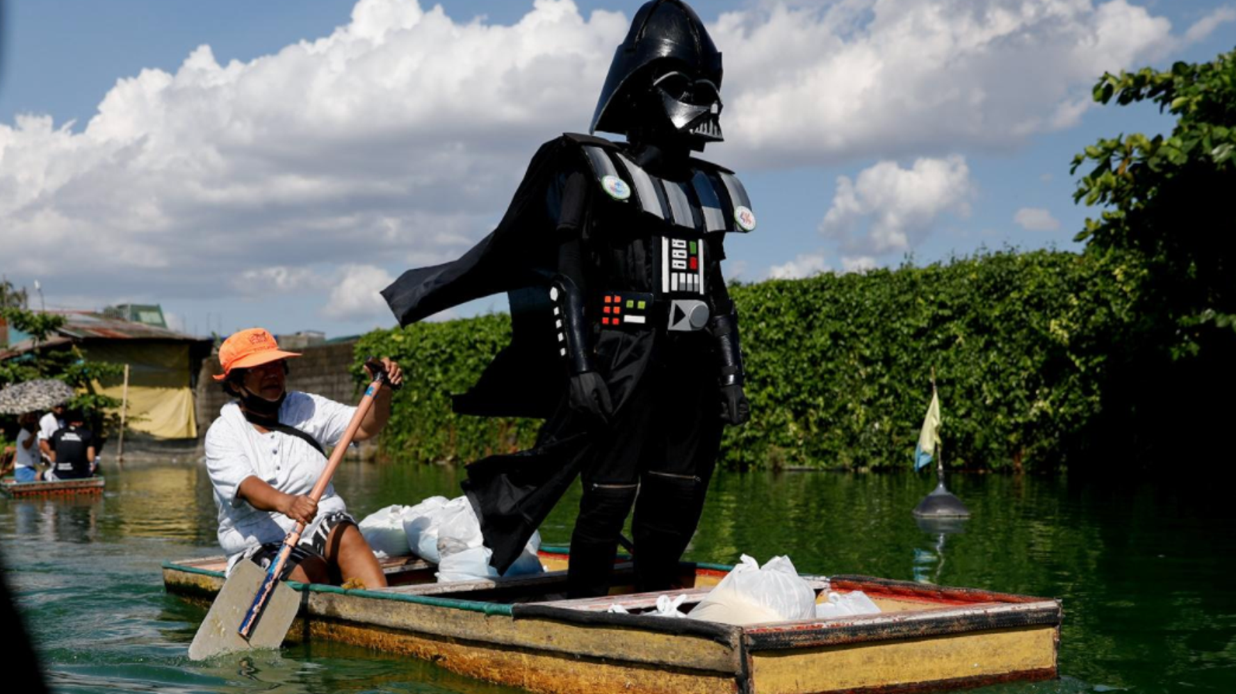 'Darth Vader' Enforces Coronavirus Lockdown In Philippines Villages HuffPost