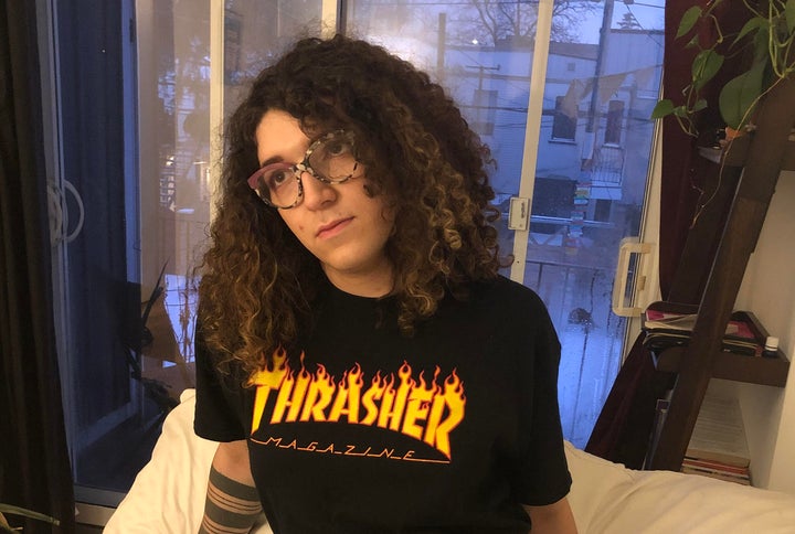 Nour Abi Nakhoul, who has battled an addiction to opioids, is shown here.