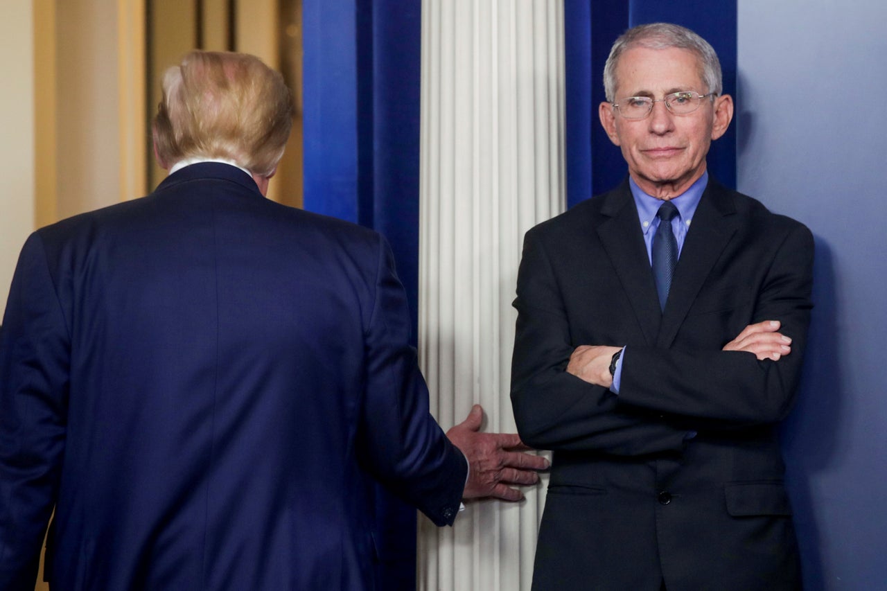 Dr Anthony Fauci, director of the National Institute of Allergy and Infectious Diseases.