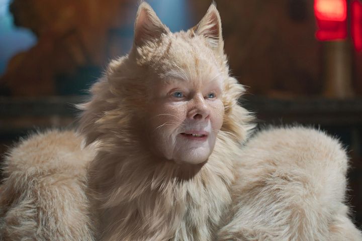 Judi Dench as Old Deuteronomy in Cats 