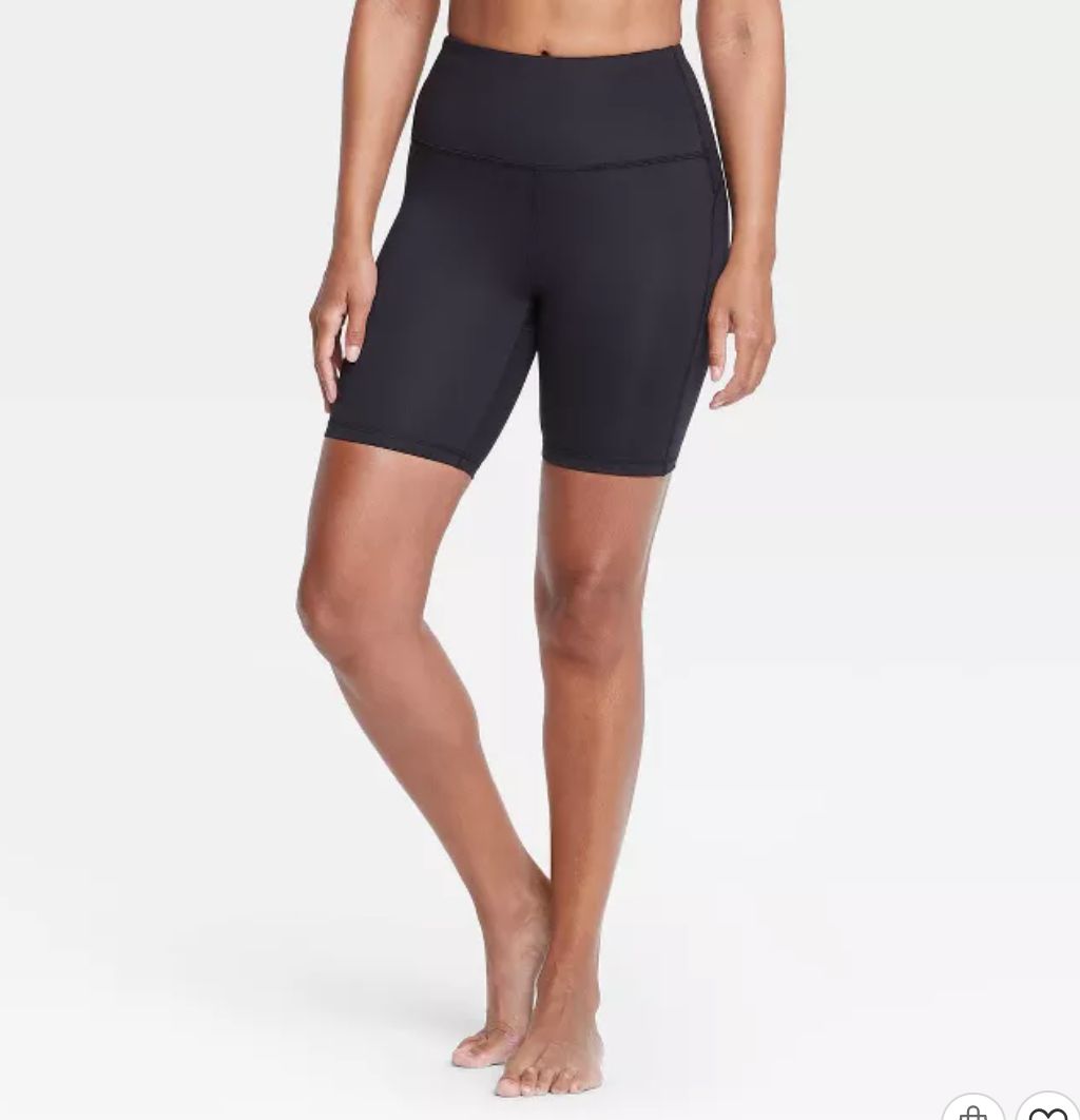 women's high waisted bike shorts